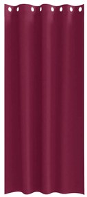 vidaXL Κουρτίνες με κουρτίνες 2 pcs Κόκκινο 225x140εκ. Πολυεστέρας