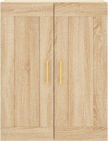 VidaXL Ντουλάπι Sonoma δρυς 69,5 x 34 x 180 εκ. από Επεξεργασμένο Ξύλο
