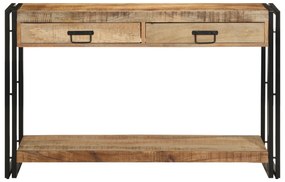 vidaXL Τραπέζι κονσόλας 120x33x75 εκ. Μασίφ ξύλο μάνγκο