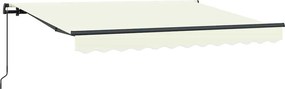 vidaXL Σκηνίτσα Αναδιπλούμενη Κρεμ 250 x 200 cm ύφασμα