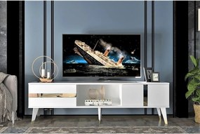 Stewehome Έπιπλο τηλεόρασης με ντουλάπι 150x30x45 cm