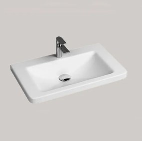 One Project Play 65x38  MDF - Πάγκος με Νιπτήρα &amp; Καθρέπτη