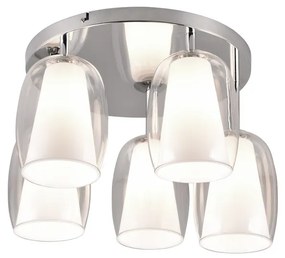 Φωτιστικό Οροφής Trio Lighting BARRET 617500506 Χρώμιο (Chrome)