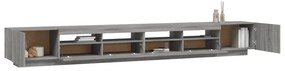 vidaXL Σετ Επίπλων Τηλεόρασης 3 Τεμ LED Γκρι Sonoma Επεξεργασμένο Ξύλο