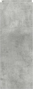 vidaXL Βάση φυτών 2 τεμ. Γκρι Σκυροδέματος 30 x 30 x 80 cm