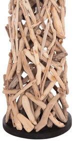 ΔΙΑΚΟΣΜΗΤΙΚΟ ΦΩΤΙΣΤΙΚΟ ΔΑΠΕΔΟΥ ALTAR HM4429 DRIFTWOOD--ΛΕΥΚΟ PVC Φ45x153Υεκ. - 0512259 - HM4429
