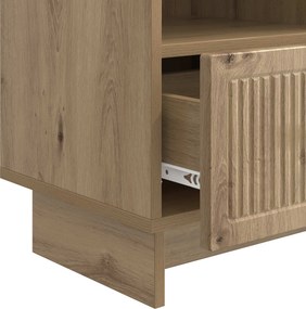 vidaXL Ντουλάπι TV 102 x 34,5 x 50 εκ. Artisan Δρυς Επεξεργασμένο Ξύλο