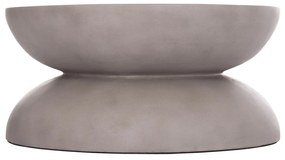 ΤΡΑΠΕΖΙ ΣΑΛΟΝΙΟΥ ANNA HM18158.03 FIBER CEMENT ΣΕ ΓΚΡΙ--Φ92x44.5Υεκ