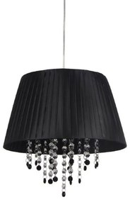Φωτιστικό Οροφής Κρεμαστό FMD701173 3XΕ27 Alice Black Aca Decor Metal, Fabric