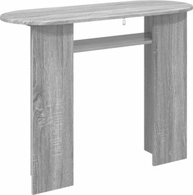 vidaXL Τραπέζι κονσόλας Γκρι Sonoma 100 x 39,5 x 75 εκ