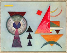 Wassily Kandinsky - Εκτύπωση έργου τέχνης Weiches Hart (Soft Hard) 1927, (40 x 30 cm)