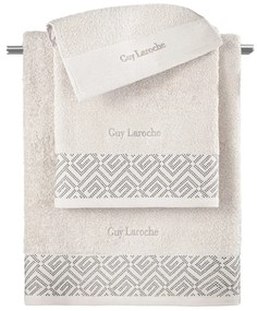 Πετσέτες Μπάνιου (Σετ 3τμχ) Guy Laroche Emblem 500gsm Εκρού