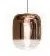 Κρεμαστό Φωτιστικό Οροφής LED 4,2W Dimmable Triac Φυσητό Γυαλί Βάση 4cm Gong Mini S1 Prandina-1A63002113070-Χάλκινο 1A63002113070