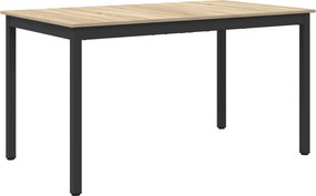 vidaXL Τραπεζαρίες 140 x 80 x 75 cm ΜΕΤΑΛΛΟ
