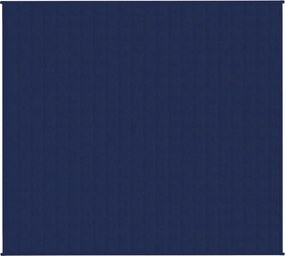 vidaXL Κουβέρτα Βαρύτητας Μπλε 200 x 230 εκ. 13 κ. Υφασμάτινη