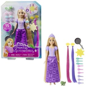 Κούκλα Πριγκίπισσα Ραπουνζέλ Ονειρικά Μαλλιά &amp; Αξεσουάρ Disney HLW18 Purple Mattel
