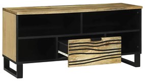 vidaXL Ντουλάπι Τηλεόρασης Καφέ 105 x 33 x 46 εκ. Μασίφ ξύλο μάνγκο