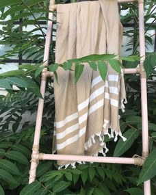 Παρεό Πασμίνα Από Bamboo Sirin σε 11 Αποχρώσεις Παρεό (85x180cm) Σοκολά