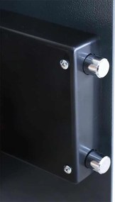 vidaXL Ψηφιακό Ασφαλές Σκούρο γκρι 35 x 31 x 50 εκ. Ατσάλι