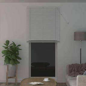 vidaXL Βενετσιάνικη Σκίαση Λευκός 213 x 100 εκ 25 mm PVC