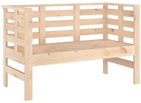 vidaXL Παγκάκι Κήπου 111,5 x 53 x 71 εκ. από Μασίφ Ξύλο Πεύκου
