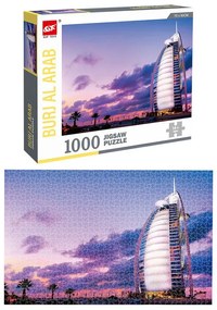 Παζλ 1000τμχ Burj Al Arab Σε Κουτί 20x5x25εκ. Toy Markt 69-1756