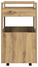 vidaXL Καρότσι Κουζίνας artisan δρυς 60 x 45 x 80 εκ