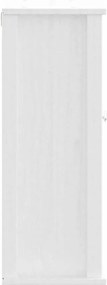 vidaXL Ντουλάπι Μπάνιου Επιτοίχιο BERG Λευκό 40x27x71,5 εκ Μασίφ Πεύκο