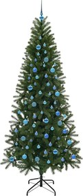 vidaXL Τεχνητό Χριστουγεννιάτικο Δέντρο Πράσινο 240 cm ΠΕ και PVC