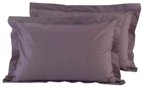 Μαξιλαροθήκες Σετ 2τμχ 1010 Best Colors Purple Das Home 50Χ70 100% Cotton