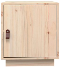 vidaXL Κομοδίνα 2 τεμ. 40 x 34 x 45 εκ. από Μασίφ Ξύλο Πεύκου
