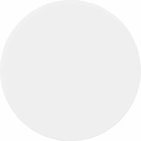 vidaXL Καπάκι τραπεζιού Λευκό Ø 80 x 1,5 cm Επεξεργασμένο ξύλο