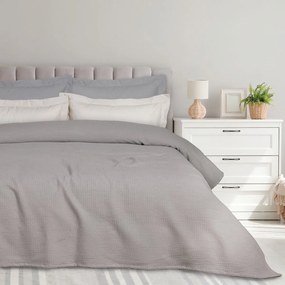Κουβέρτα Πικέ Υπέρδιπλη (220x240) Das Home 0496 Grey