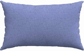 vidaXL Μαξιλάρι Καναπέ 2 pcs Μπλε τζην 50 x 30 cm ύφασμα