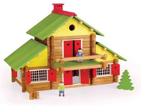 Δομικά Στοιχεία Jeujura My Wooden Chalet 8005 240 Τεμάχια
