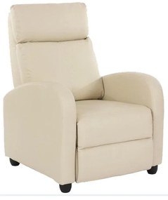 Reclining Armchair Relax Fylliana Beige 71*75*102 cm