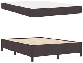 vidaXL Κρεβάτι με ελατήρια Καφέ 160 x 200 cm