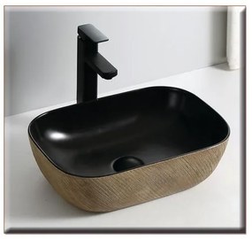 LEVIDI  ΝΙΠΤΗΡΑΣ460*335*140 BEIGE PATTERN BLACK MAT-72-2030