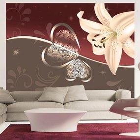 Φωτοταπετσαρία - Cream lily 350x270