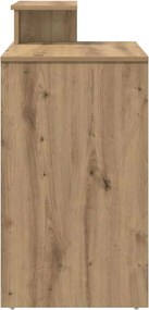 vidaXL Γραφείο Artisan Oak 120,5 x 44 x 88,5 cm Επεξεργασμένο Ξύλο