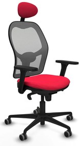 Καρέκλα γραφείου με κεφαλάρι Jorquera Piqueras y Crespo 3D036G1 Κόκκινο