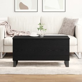 vidaXL Τραπεζάκι Καφέ Μαύρης Βελανιδιάς 90x44.5x45 εκ. Επεξεργασμένο Ξύλο