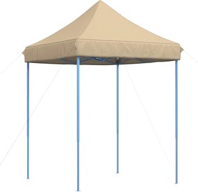 vidaXL Σκηνή Πάρτυ Μπεζ 200 x 200 x 306 εκ. Ύφασμα Όξφορντ