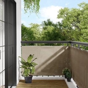 Διαχωριστικό Βεράντας Taupe 90x1000εκ 100% Πολ. Ύφασμα Oxford 4000244