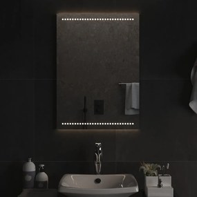 vidaXL Καθρέφτης Μπάνιου με LED 50 x 70 εκ.
