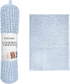 Πατάκι μπάνιου - M0842- 40x60cm - Light Blue - 20854