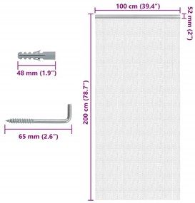 ΣΗΤΑ ΠΟΡΤΑΣ ΑΛΥΣΙΔΩΤΗ 100X200 ΕΚ. ΑΠΟ ΑΛΟΥΜΙΝΙΟ 4010014