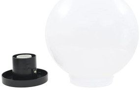 vidaXL Φωτιστικά Μπάλα LED 4 τεμ. Σφαιρικά 25 εκ. Ακρυλικά (PMMA)