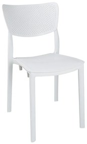 253-000016 Καρέκλα Ignite pakoworld PP λευκό 44,0x53,0x84,0εκ PP WHITE, 1 Τεμάχιο