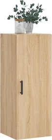 vidaXL Ντουλάπι Τοίχου Sonoma Δρυς 34,5 x 34 x 90 εκ.